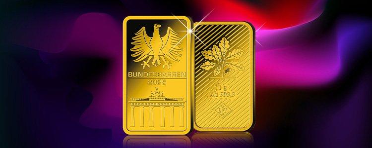 Deal der Woche -  Gold-Bundesbarren